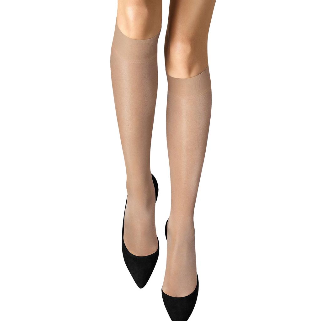 Silky Damen/Damen Blickdichte 70 Denier Kniestrümpfe (3 Paare)