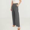 Women's Casual Fashion Wide Leg Pants High Waist Long Wide Leg Pants Button Long Pants With Pockets Casual Pants