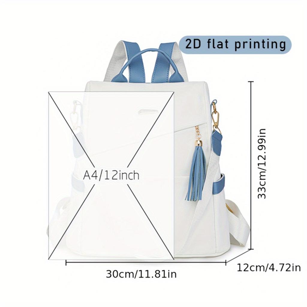 Anti-theft Backpack 2025 New Fashion Soft Leather Dual-use Large-capacity Travel Backpack Light Commuter Bag