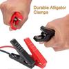 2 Pcs 30A Alligator Clips, 12V 24V Jumper Wire for Car Battery Charger, 1m 26AWG Edition 0120