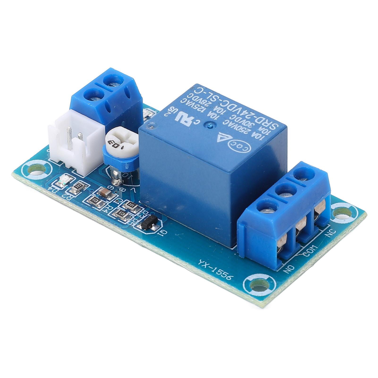 

4 Set Relay Module Photosensitive Light Sensitive Wear Resistance 10A Optical Relay Module 24V