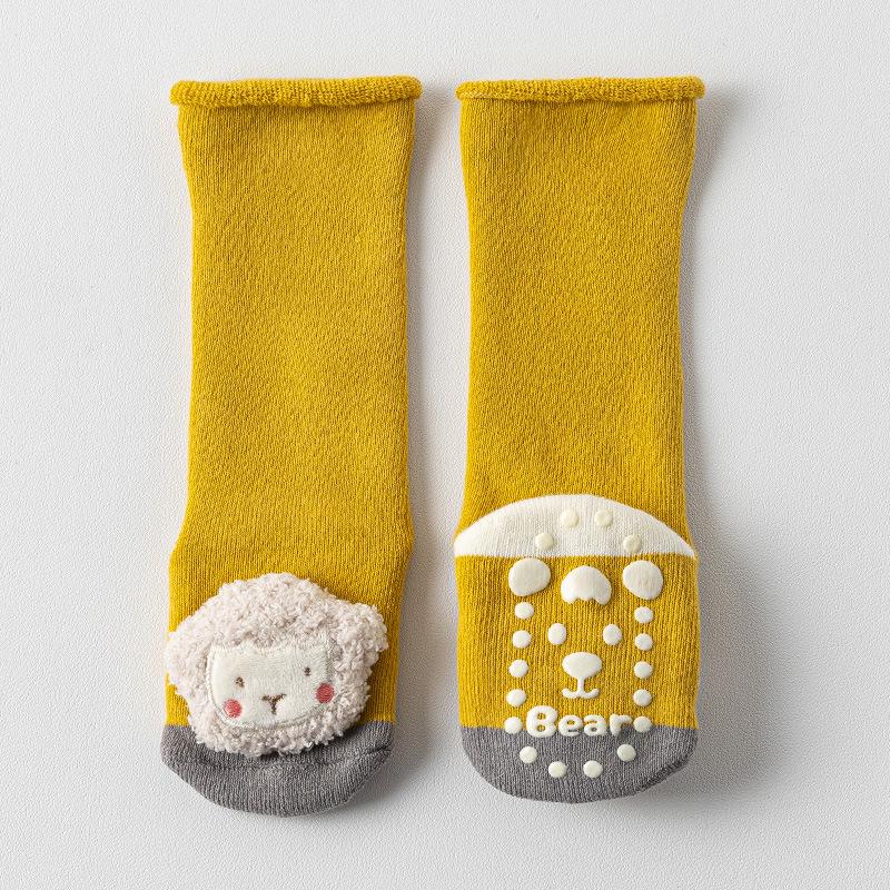 Neugeborenes Baby Baumwollfrottee Verdicken Überknie-Socken für Herbst/Winter