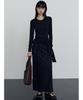 Make A Toast Relaxed Maxi Skirt Black Mbefsk001Bk