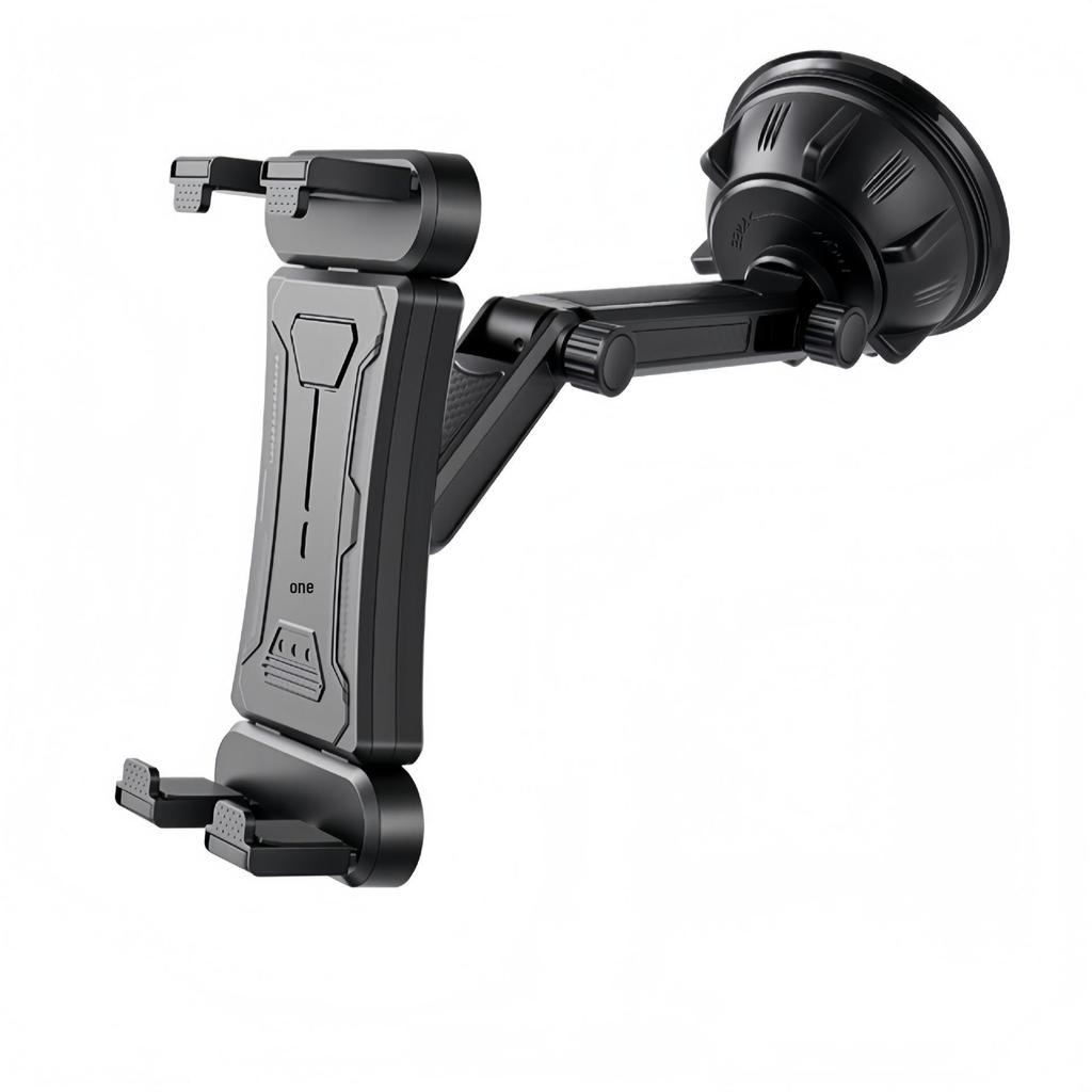 Universal Adjustable Car Console Phone Holder with Suction Cup for Trucks & Ride-hailing Vehicles