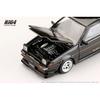 1/64 scale Toyota Sprinter Trueno GT APEX (AE86) BLACK LIMITED JDM Style Black