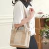Women Canvas Tote Bag Large Capacity Handbags Shoulder Bags Zip Crossbody Bag