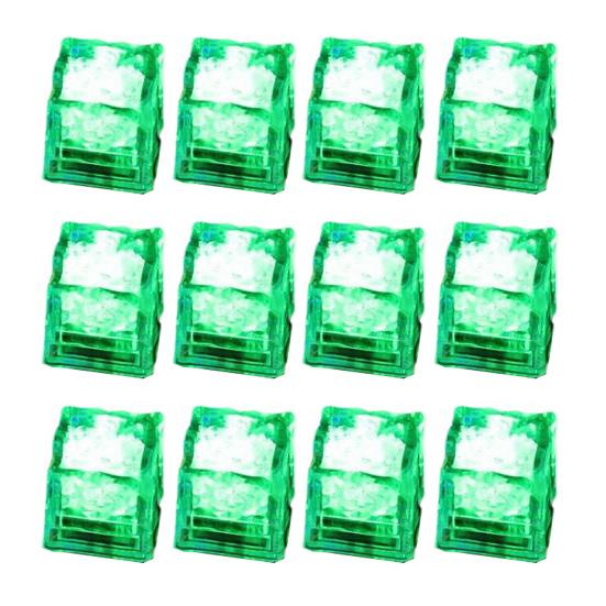 12 ks LED světlo Aktivace tekutinou Měnící barvu Ledové kostky Vícebarevné 7barevné LED Kostky ledu Potravinářské