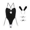 Sexy Lingerie Cosplay Bunny Christmas Dress Seduction One-piece Tight Uniform Open Crotch Suit