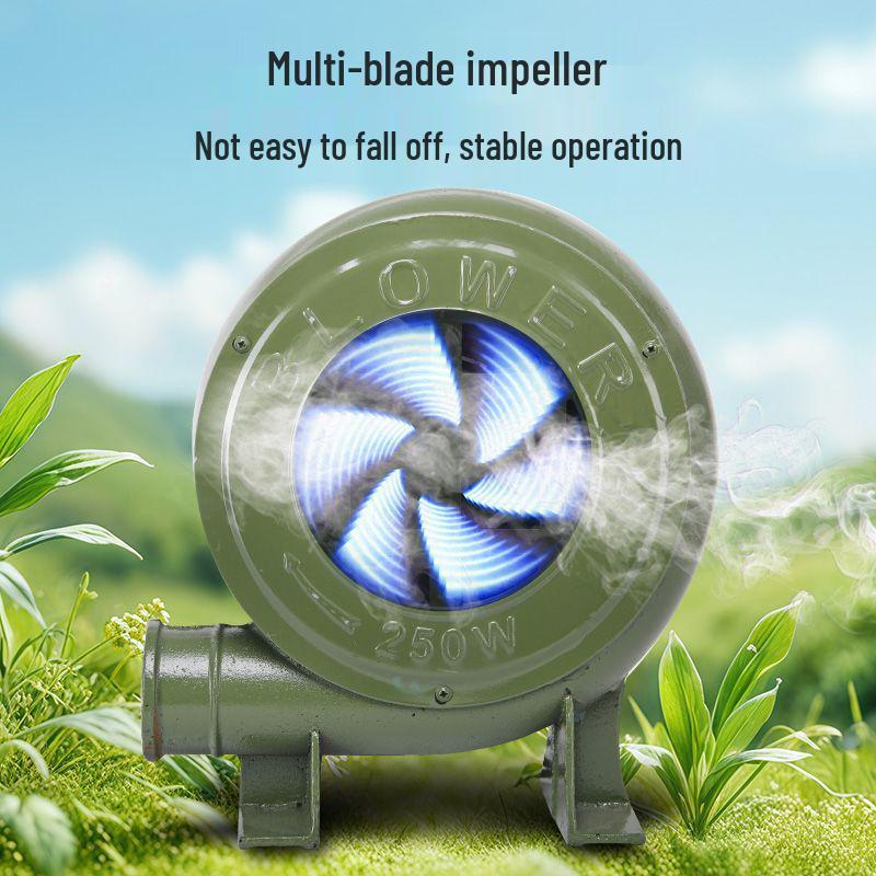 Centrifugal Pure Copper Electric Blower for Home, BBQ, and Industrial Use