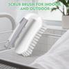 1PC washing brush, strong cleaning brush with hard bristles, suitable for cleaning brushes in showers, bathrooms, carpets, kitchens and bathtubs