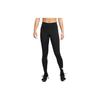 Nike Dri-FIT Color Block Logo Quick-Dry Mid-Rise Running Training Pants Women pants Black DM7768-010