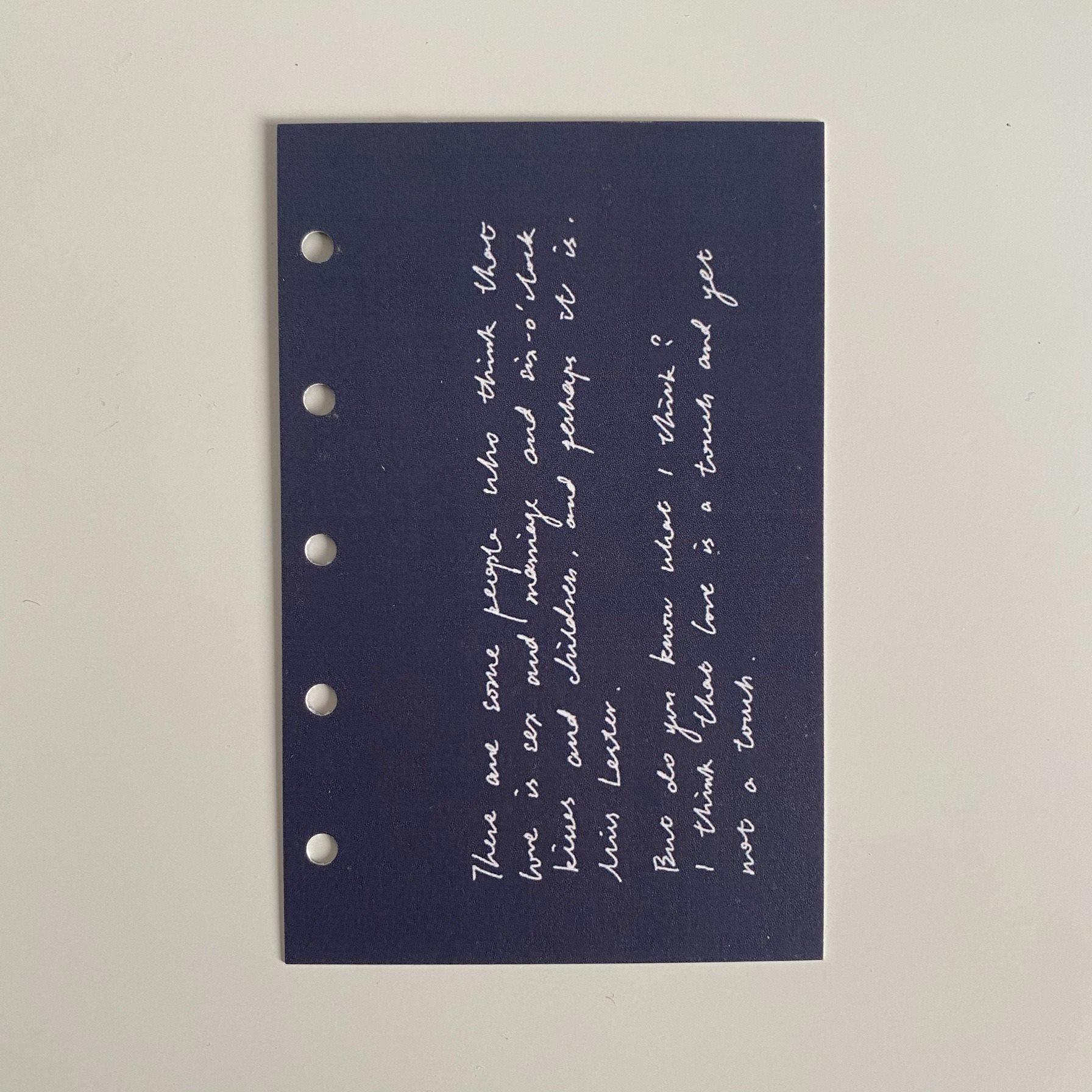 

1pcs Separate pages, loose leaf ledger, retro hand drawn style