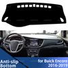 Car Dashboard Cover Protective Pad Dash Board Sunshade Carpet Anti-UV Dashmat for Opel Mokka Buick Encore 2016 2017 2018 2019