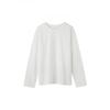 MUJI Women's Tenjiku Knit Long Sleeve T-Shirt