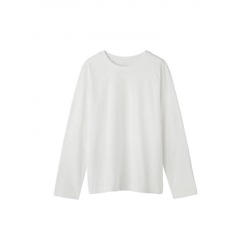 MUJI Women's Tenjiku Knit Long Sleeve T-Shirt