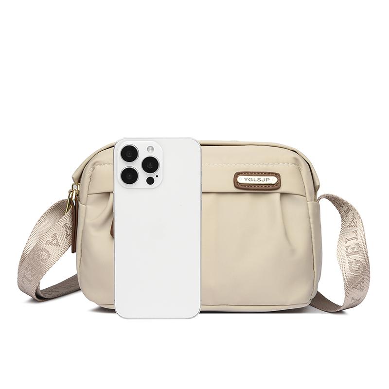 Multi-functional Casual Messenger Bag, Unisex, Made of Nylon Oxford Fabric, Women's Single Shoulder Bag, Simple and Casual Bag