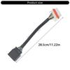 090E High Performances Car Headlight Connector Cable Harness Adapter Connector for Front Lights 12 Pin Replacement 7L6971071A