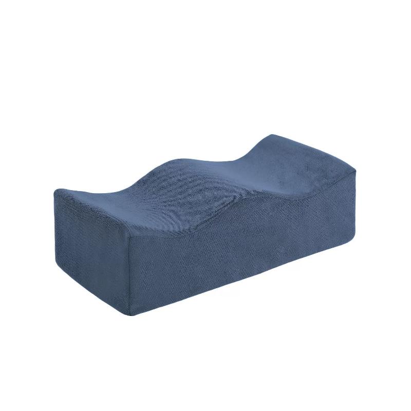 Leg Pillows, Relief Waist Pain Leg Cushion, Sleeping Leg Raiser for Bed, Sofa, Lounge Chairs, Bottom anti-slip & two Fixed Bands
