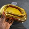 Gold Metal Closure Box Clutch Bag for Women Evening Wedding Party Cute Purse crossbody Bag purple green Metal handle Handbag