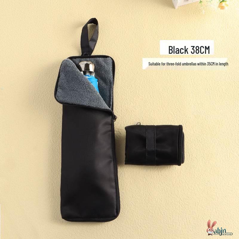Waterproof Portable Umbrella Storage Bag: Absorbent, Handheld, Hanging Pouch for Wet Umbrellas