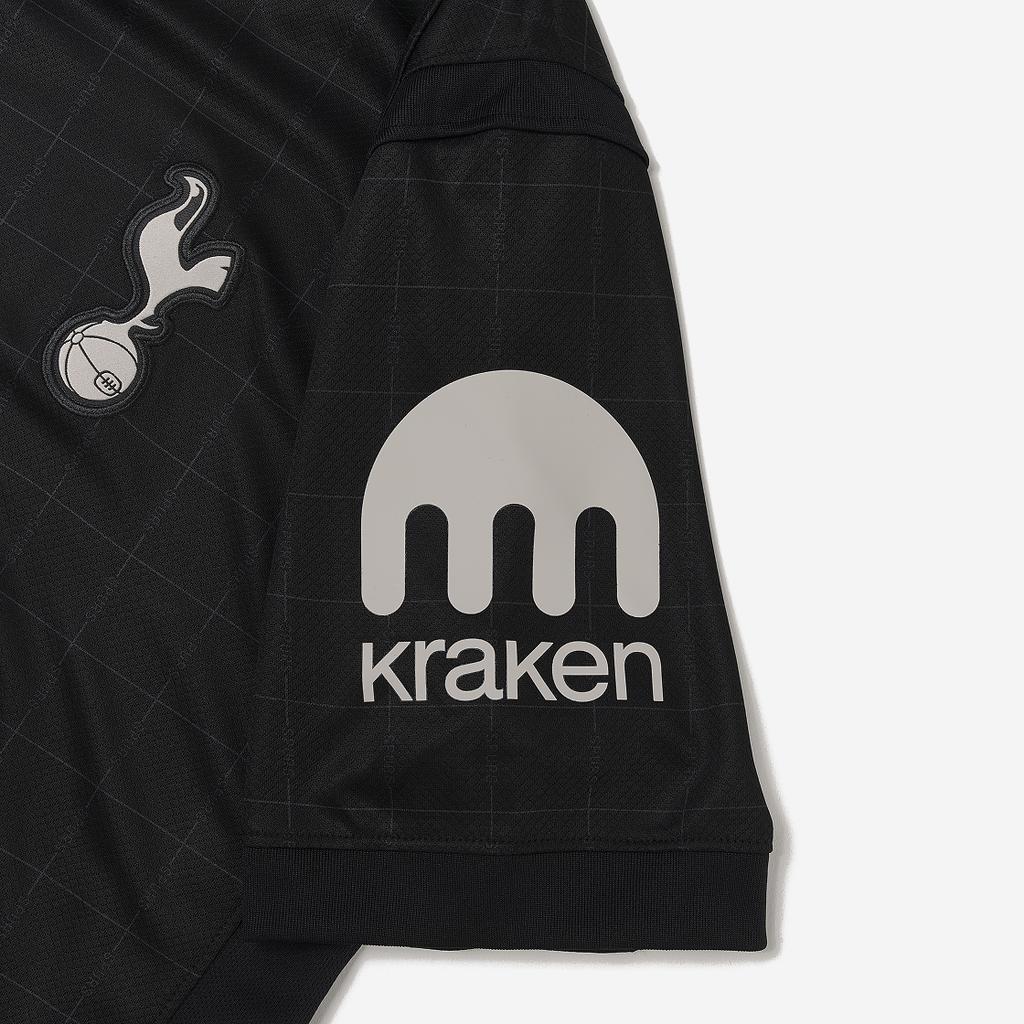 Nike 25-26 Tottenham Hotspur Maglia da Calcio da Trasferta Edizione per Tifosi Girocollo Moda Morbida Sportiva Manica Corta Unisex Top Nero HJ4609-011