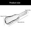 Clear Guitar Storage Case with Double Zipper Acoustic Guitars Bag Protector for 39inch Electric Guitar Accessory