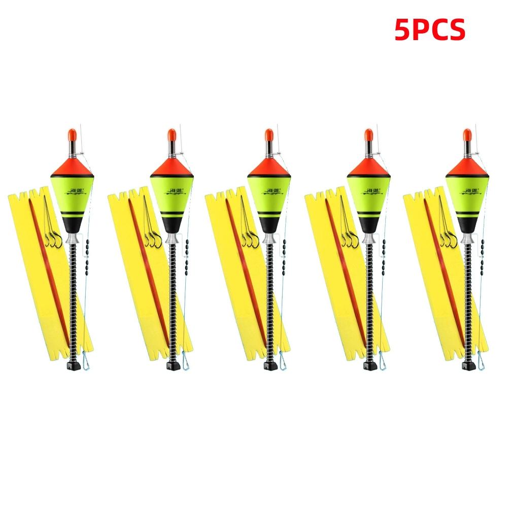 Portable Automatic Fishing Float Stainless Steel Fast Bobber Accessories High sensitivity for Fish Artifact Fishing Floats Set