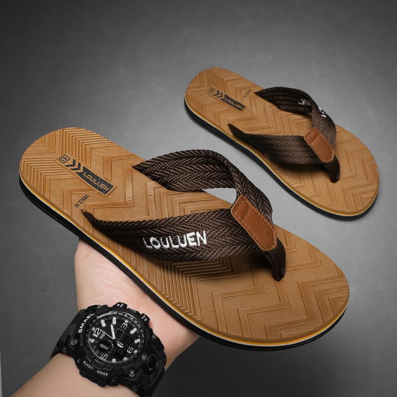 Men Flip Flops Summer Beach Flip Flops Men Breathable Casual Beach Men Slippers Summer Outdoor