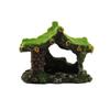 Aquarium Hollow-out Moss Resin Ornament Fish Shrimp Hideout Caves Fish Tank Landscaping Decoration