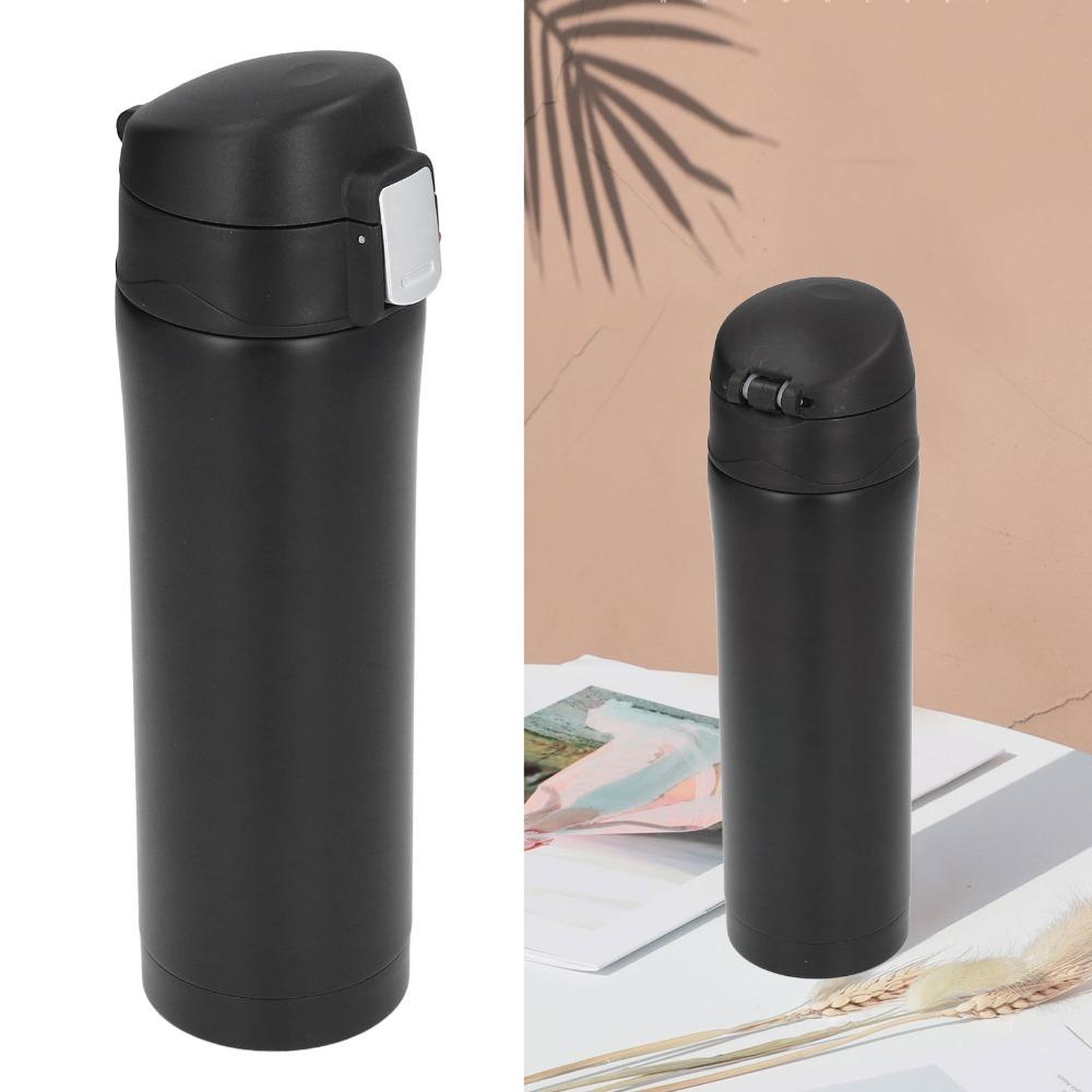 One Click Open Bounce Lid Tumbler Leakproof Lock Travel Mug Lock Buckle Cup Commute Travel