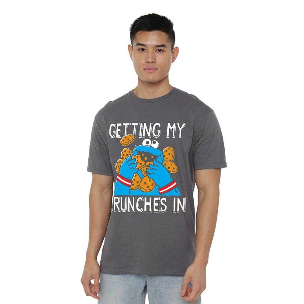 Sesame Street Unisex Adult Cookie Monster T-Shirt