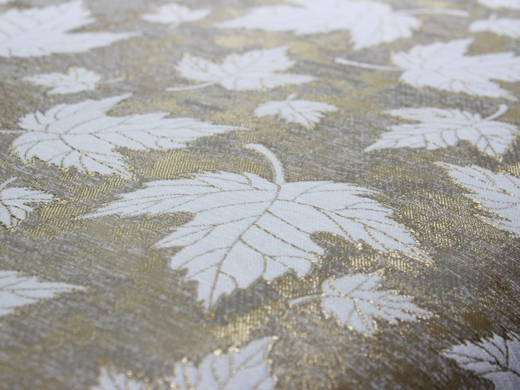 Set cuvertura de pat Olivia 3buc, cuvertura 240x260, fata de perna 50x70, marime dubla, satin de bumbac, auriu