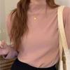 Il Nuovo Stile Autunnale di Maglione Lavorato a Maglia di Alta Gamma, Elegante, a Girocollo, Morbido e a Maniche Lunghe È un Maglione Leggermente Formoso e Snellente per Donne