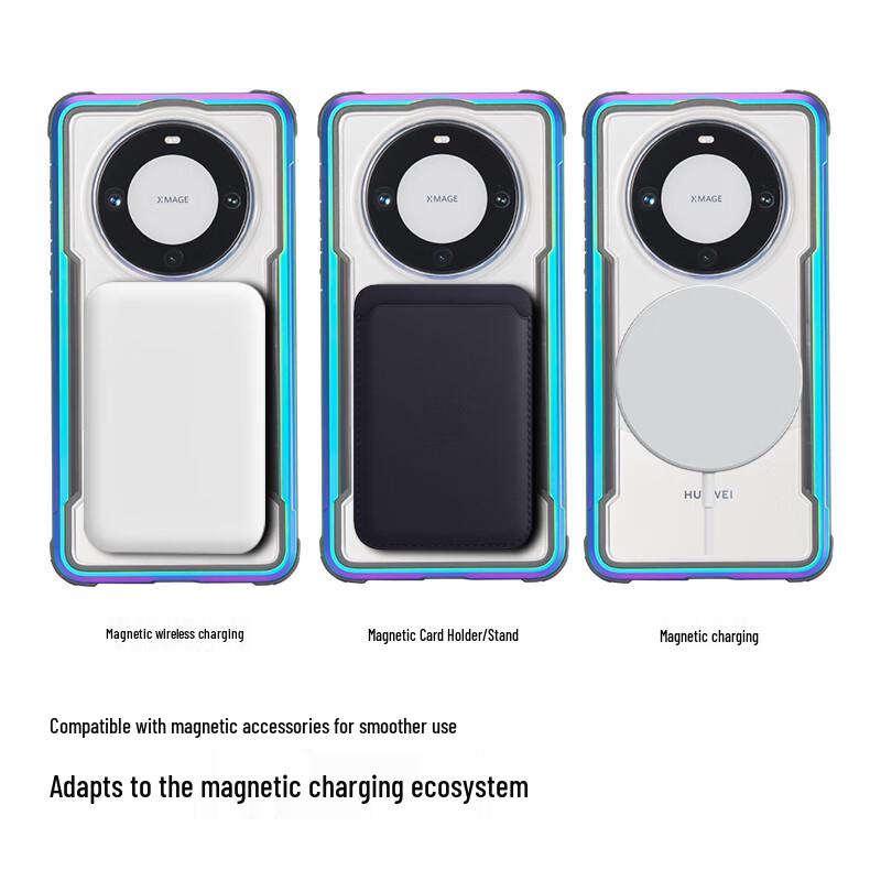 DEFENSE Magnetic Anti-Drop Hybrid Phone Case for Huawei Mate 60 Series