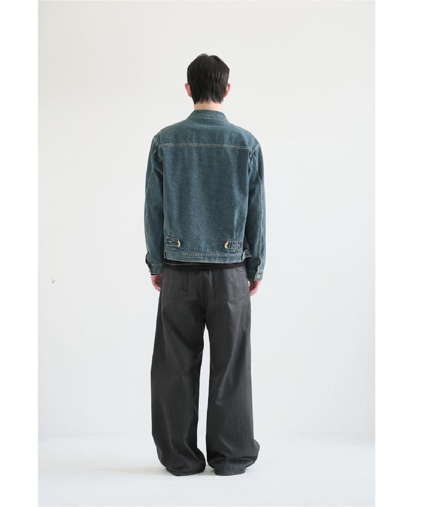 Hatchingroom Trucker Jacket Vintage Blue