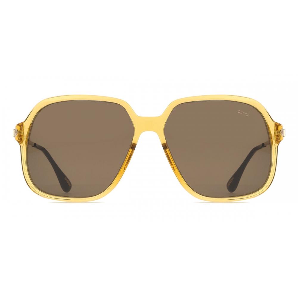 

Dunhill Sdh130 0760 Men Sunglasses Transparent Yellow/60-15-145