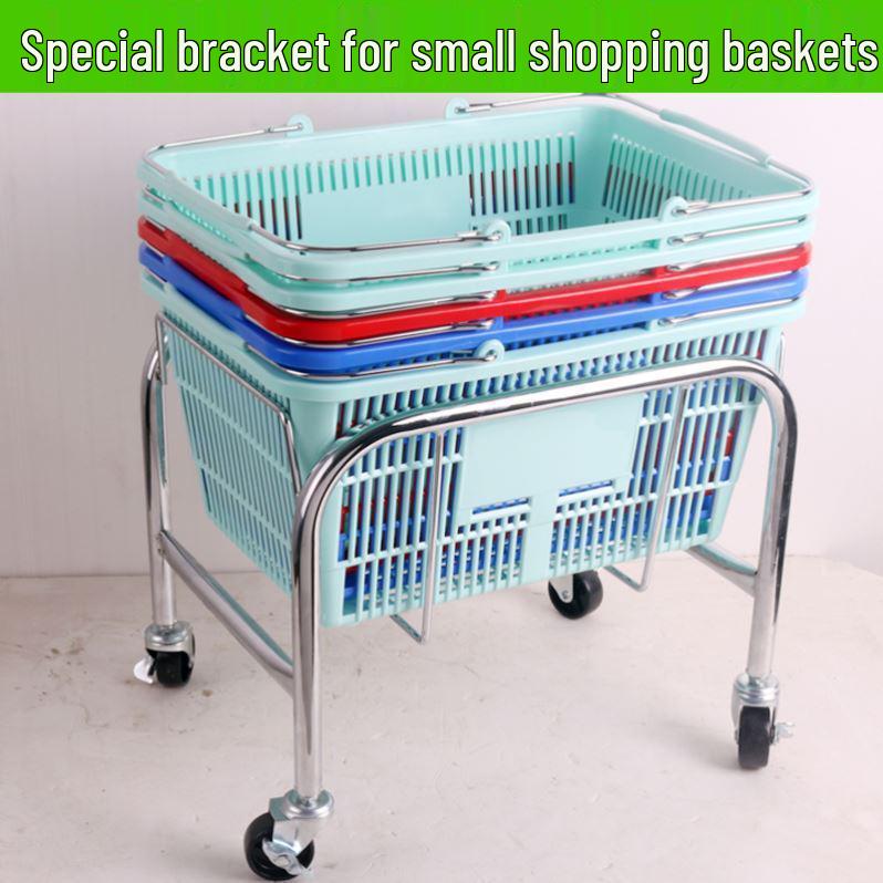 Sturdy Handheld Shopping Basket for Supermarkets and Convenience Stores