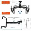 Foldable Design Wall Beam Bike Rack Space Saving Wall Mounted Bicycle Rack  Road Bicycle Storage