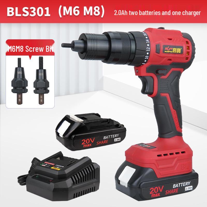 Gaobao Rechargeable M3-M12 Automatic Rivet Nut Setter