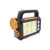 Outdoor LED Portable Portable Searchlight COB Strong Light USB Charging Solar Portable Light Multifunctional Flashlight