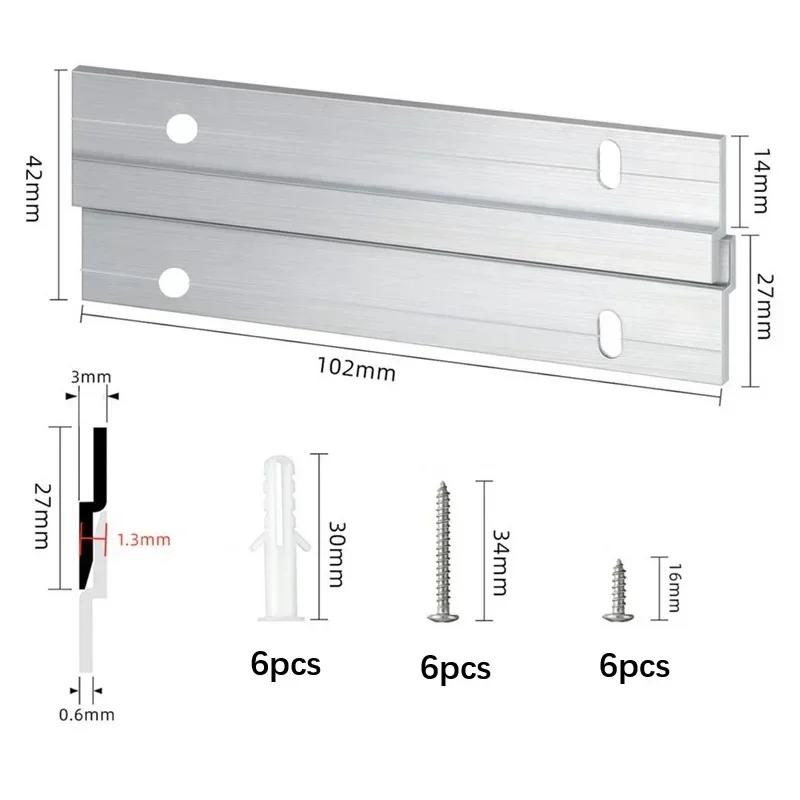 For Art Display Heavy-duty Picture Hangers Picture Hanging Kit Installation Tools Included Rubber Bumpers For Protection