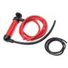 200CC Manual Oil Pump Gun for Cars - Portable Oil Suction Barrel, Tank Pumping Machine with Water Pipe for Fluid Transfer