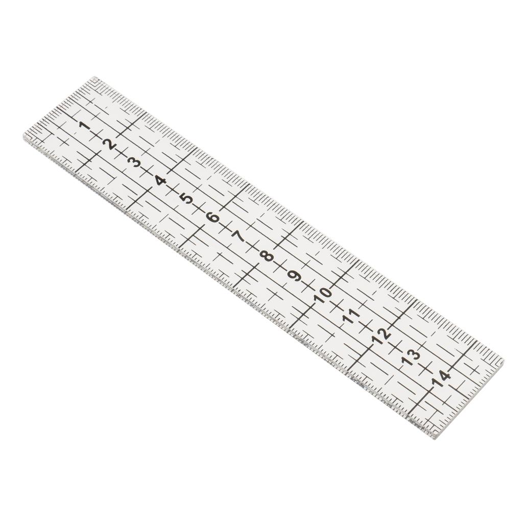 Acrylic Quilting Ruler Patchwork Sewing Template Quilt Accessories Tools for Sewing Organizer and Crafts чёрный