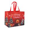 6-Piece Christmas Non-woven Shopping Bags, Colorful Gift Bags, Christmas Decoration Gift Bags, Style A, One Size