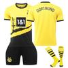 2324 Dortmund Yellow Home Shirt Unmarked Football Jersey Suit Uniforms Sport