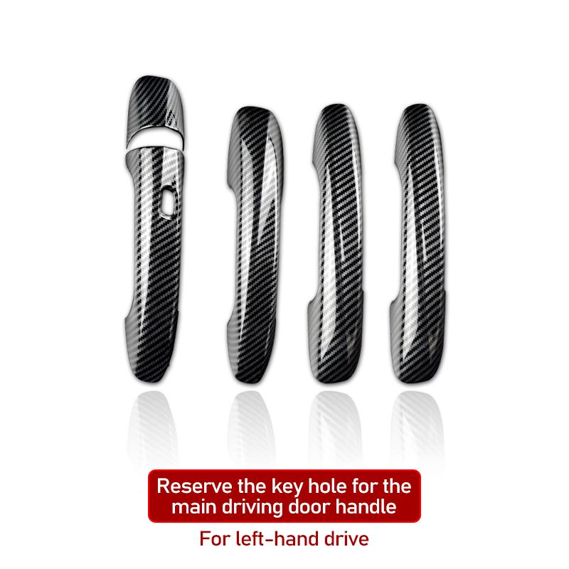 Carbon Fiber for Mercedes Benz A B C E GLC GLE GLS GLB Class W177 W247 W205 W213 C118 W167 Door Handle Cover Car