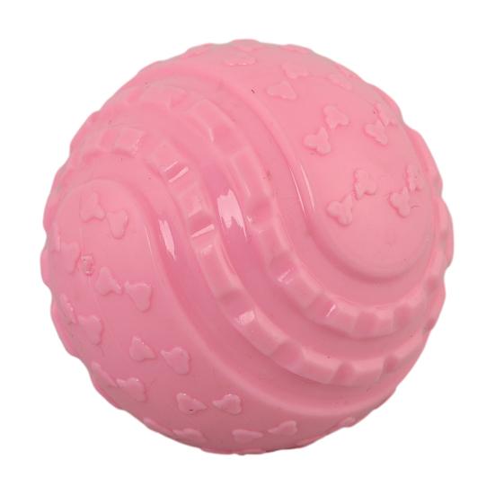 Quietschkugel Hundespielzeug Gummiball Hundekauspielzeug Interaktives Hundezahnreinigung Apportierspielzeug für Welpen Zahnen Hunde Training