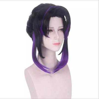Anime peruk, Shinobu Kocho peruk cosplay kostüm aksesuarları