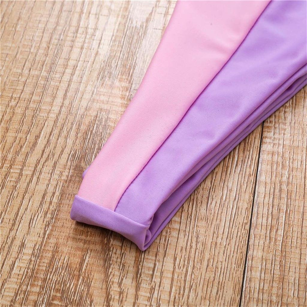 Splicing Thong Bikini Female Swimsuit Women Swimwear Two-pieces Bikini Set Bather Bathing Suit