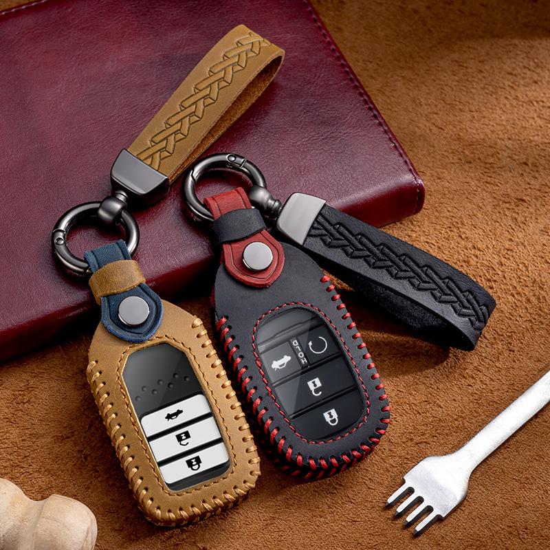 Fashion Auto Key Fob Cover Case Housing Remote Fit For Honda Hr-V Mpv Ex Odyssey Stepwgn Elysion Civic Fit Accord Pilot Crv Protector